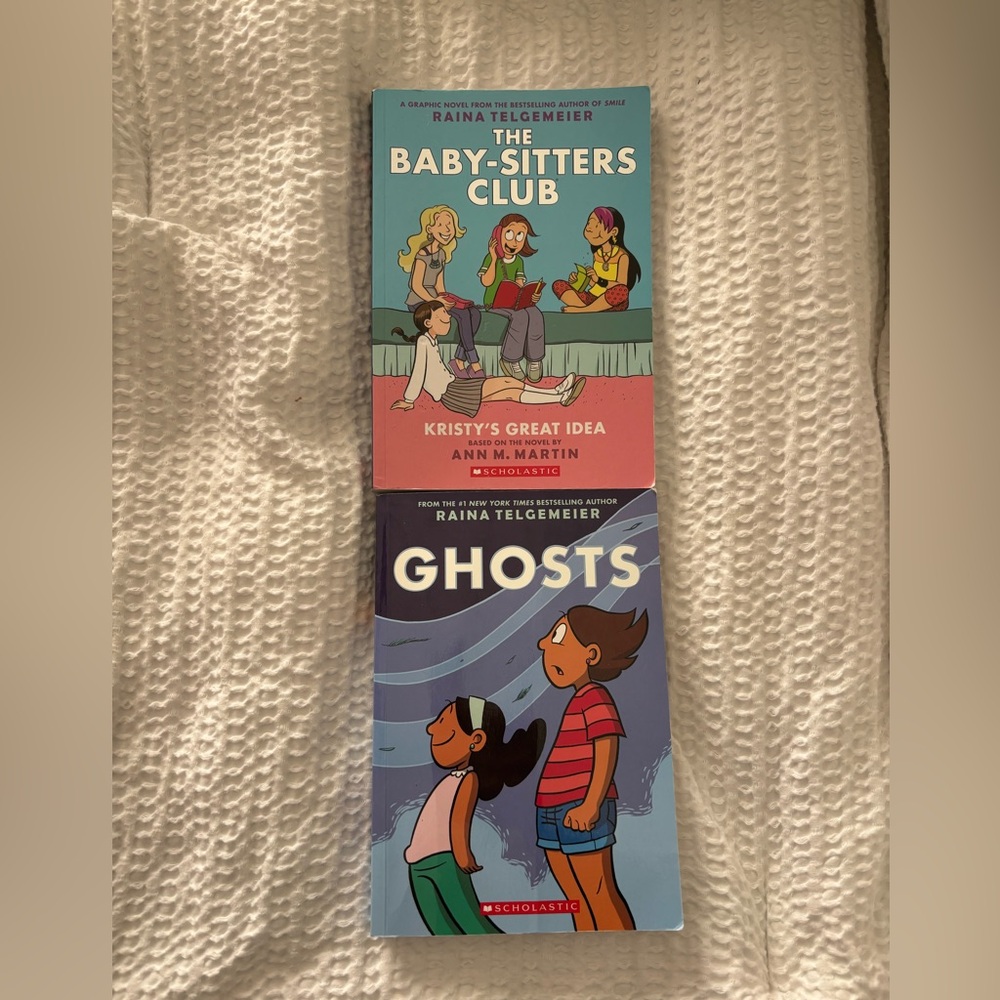 Scholastic Baby-Sitters Club & Ghosts paperback Books